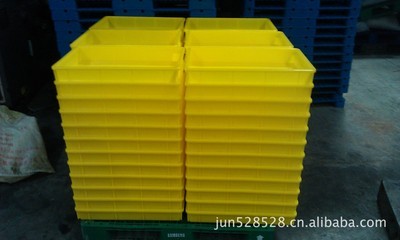 【厂销上海、天津多色2#方盘、周转箱、栈板、垫脚板、大型卡板箱】价格,厂家,图片,塑料箱,上海鑫鹏塑料制品第一市场部-