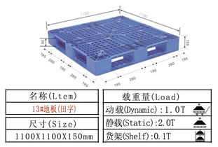 塑料卡板与塑料托盘 现代物流的明智选择